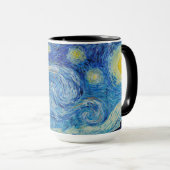 Caneca Noite Estrelada Van Gogh Mok (Voorkant rechts)