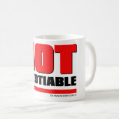 Caneca Not Negotiable Koffiemok (Voorkant rechts)