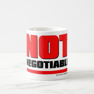 Caneca Not Negotiable Koffiemok