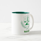 Caneca Nutrição Tweekleurige Koffiemok (Voorkant rechts)