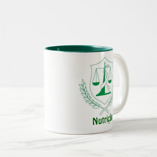 Caneca Nutrição Tweekleurige Koffiemok (Voorkant rechts)