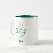 Caneca Nutrição Tweekleurige Koffiemok (Voorkant links)