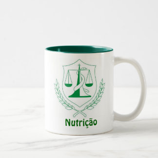 Caneca Nutrição Tweekleurige Koffiemok