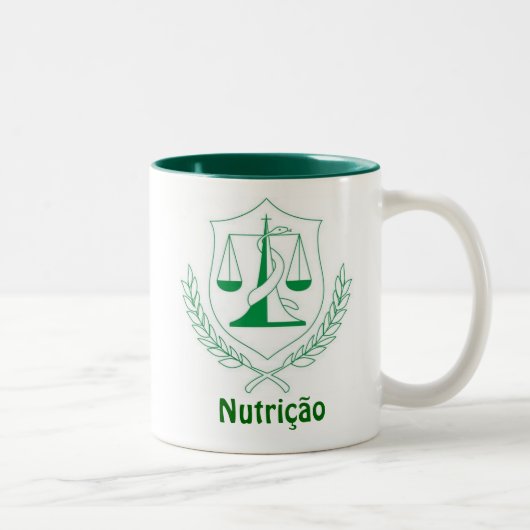 Caneca Nutrição Tweekleurige Koffiemok (Rechts)
