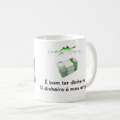 Caneca O meu Dinheiro Koffiemok (Voorkant rechts)
