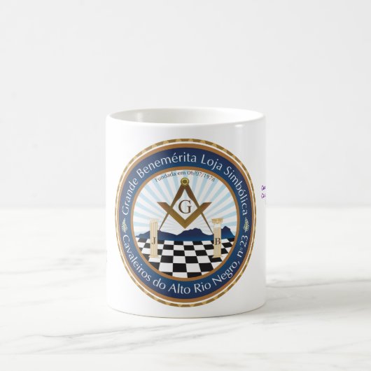 Caneca Oficial da CARN Freemason Koffiemok (Center)