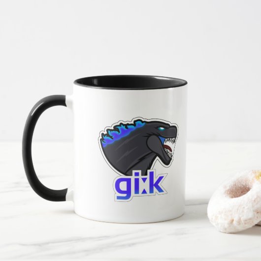 Caneca Oficial giːk Mok (Met donut)