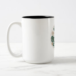 Caneca Orgânica Esportes Tweekleurige Koffiemok