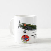 Caneca P-47D Thunderbolt - Senta a Pua - FAB Koffiemok (Voorkant links)