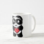 Caneca Panda apaixonado Koffiemok (Voorkant rechts)
