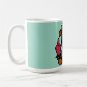 Caneca para café cachorro maluco koffiemok (Links)