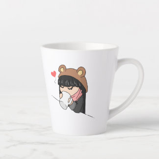 Caneca para café latte latte mok