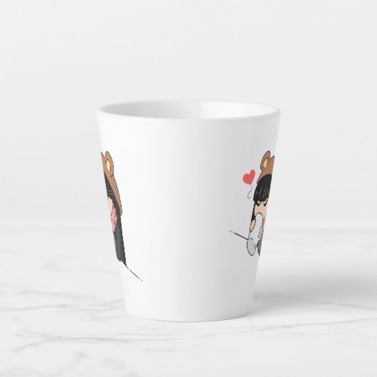 Caneca para café latte latte mok (Voorkant)