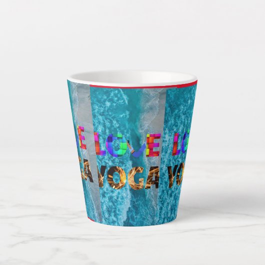 Caneca para café latte latte mok (Voorkant)