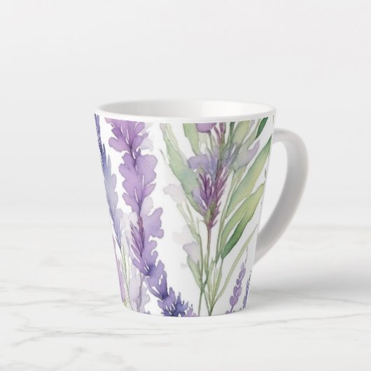 Caneca para café latte Lilac Latte Mok (Rechterhoek)