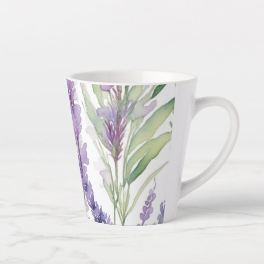 Caneca para café latte Lilac Latte Mok (Rechts)
