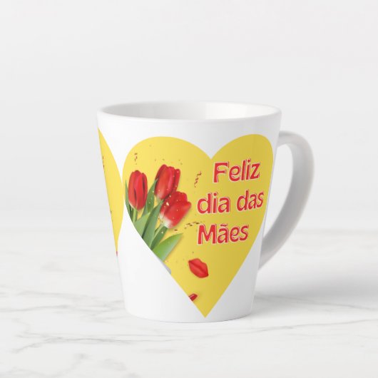 Caneca para café latte mok (Rechterhoek)