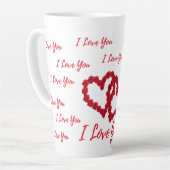 Caneca para Café Latte Romântica Latte Mok (Linkerhoek)