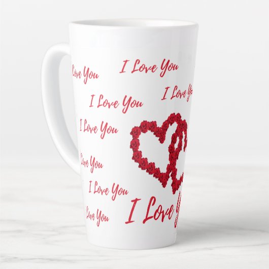 Caneca para Café Latte Romântica Mok (Linkerhoek)