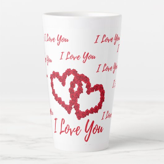 Caneca para Café Latte Romântica Mok (Voorkant)
