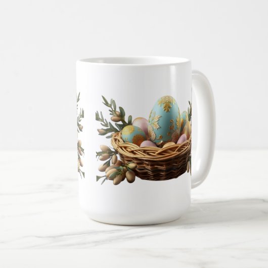 Caneca Pequena para Café Luz da Páscoa-2 Koffiemok (Voorkant rechts)