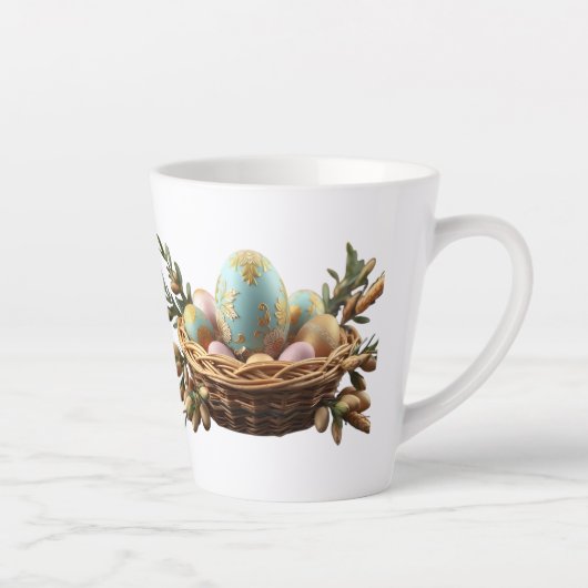 Caneca Pequena para Café Luz da Páscoa Latte Mok (Rechts)