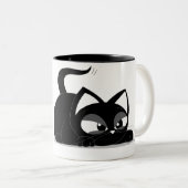 Caneca Pequeno Gafanhoto Tweekleurige Koffiemok (Voorkant rechts)