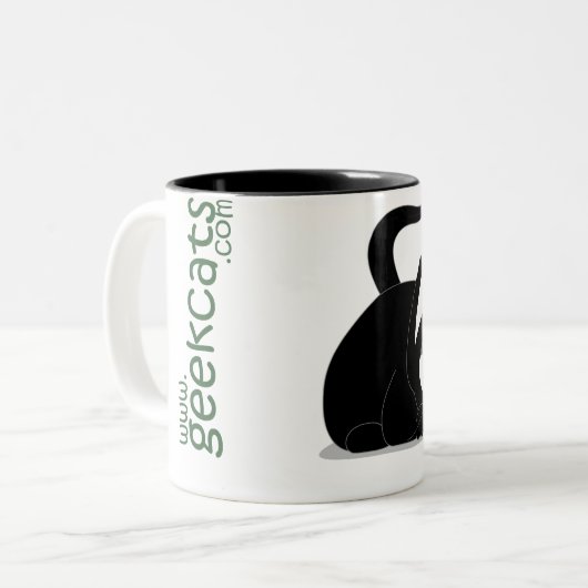 Caneca Pequeno Gafanhoto Tweekleurige Koffiemok (Voorkant links)