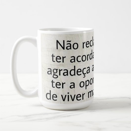 Caneca personalizada Branca  Koffiemok (Links)
