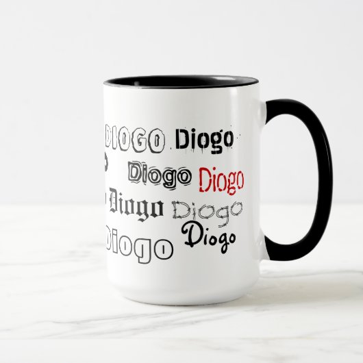Caneca personalizada com nomes mok (Rechts)