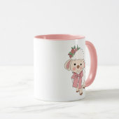 Caneca personalizada de Ovelhinha fofa Mok (Voorkant rechts)