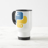 Caneca personalizada desenvolvedor python reisbeker (Voorkant links)