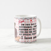 Caneca personalizada dia dos namorados koffiemok (Voorkant rechts)