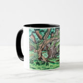 Caneca personalizada - Paisagem Mok (Voorkant links)