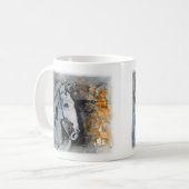 Caneca Pintura de Cavalo Koffiemok (Voorkant links)