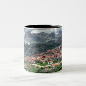 Caneca Pitoes Preta model 2 Tweekleurige Koffiemok (Center)