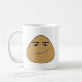 caneca pou com rosto de homem koffiemok (Links)