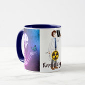 Caneca Profissão Radiologia Mok (Voorkant links)