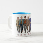 Caneca Psicólogo Tweekleurige Koffiemok (Voorkant links)
