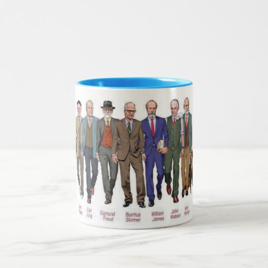 Caneca Psicólogo Tweekleurige Koffiemok (Center)
