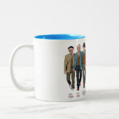 Caneca Psicólogo Tweekleurige Koffiemok (Links)