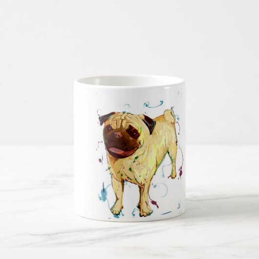 Caneca pug koffiemok (Center)