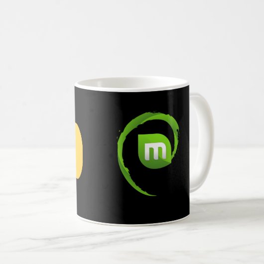 Caneca Python e Linux Mint Koffiemok (Voorkant rechts)