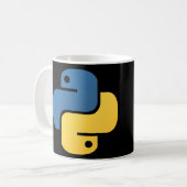Caneca Python e Linux Mint Koffiemok (Voorkant links)