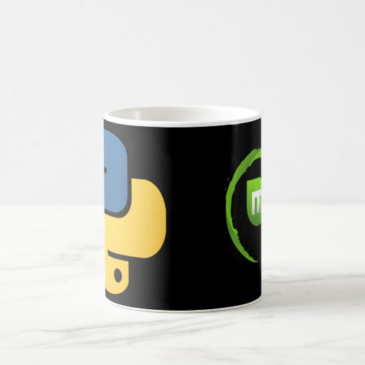 Caneca Python e Linux Mint Koffiemok (Center)