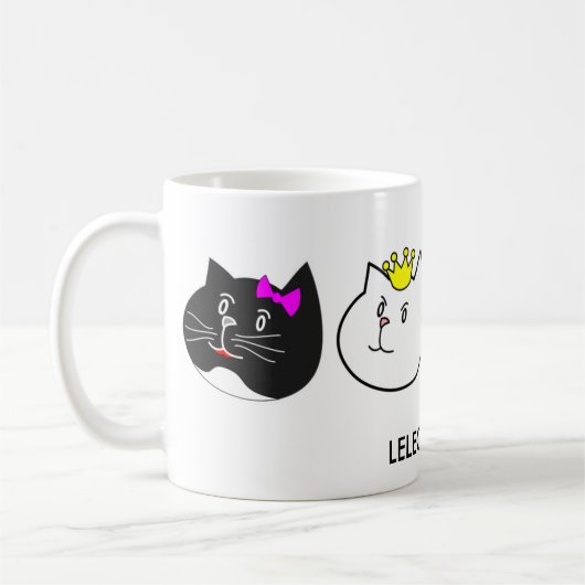 Caneca QUARTETO FELINO Koffiemok (Links)