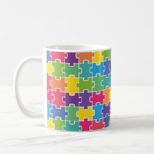 Caneca Quebra-Cabeça Sortido Koffiemok (Links)