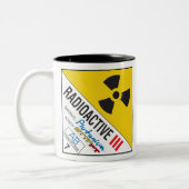 Caneca Radioativa Tweekleurige Koffiemok (Links)
