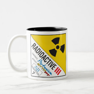 Caneca Radioativa Tweekleurige Koffiemok