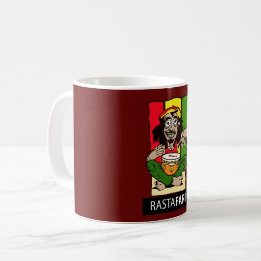 Caneca Rastafari Koffiemok (Voorkant links)